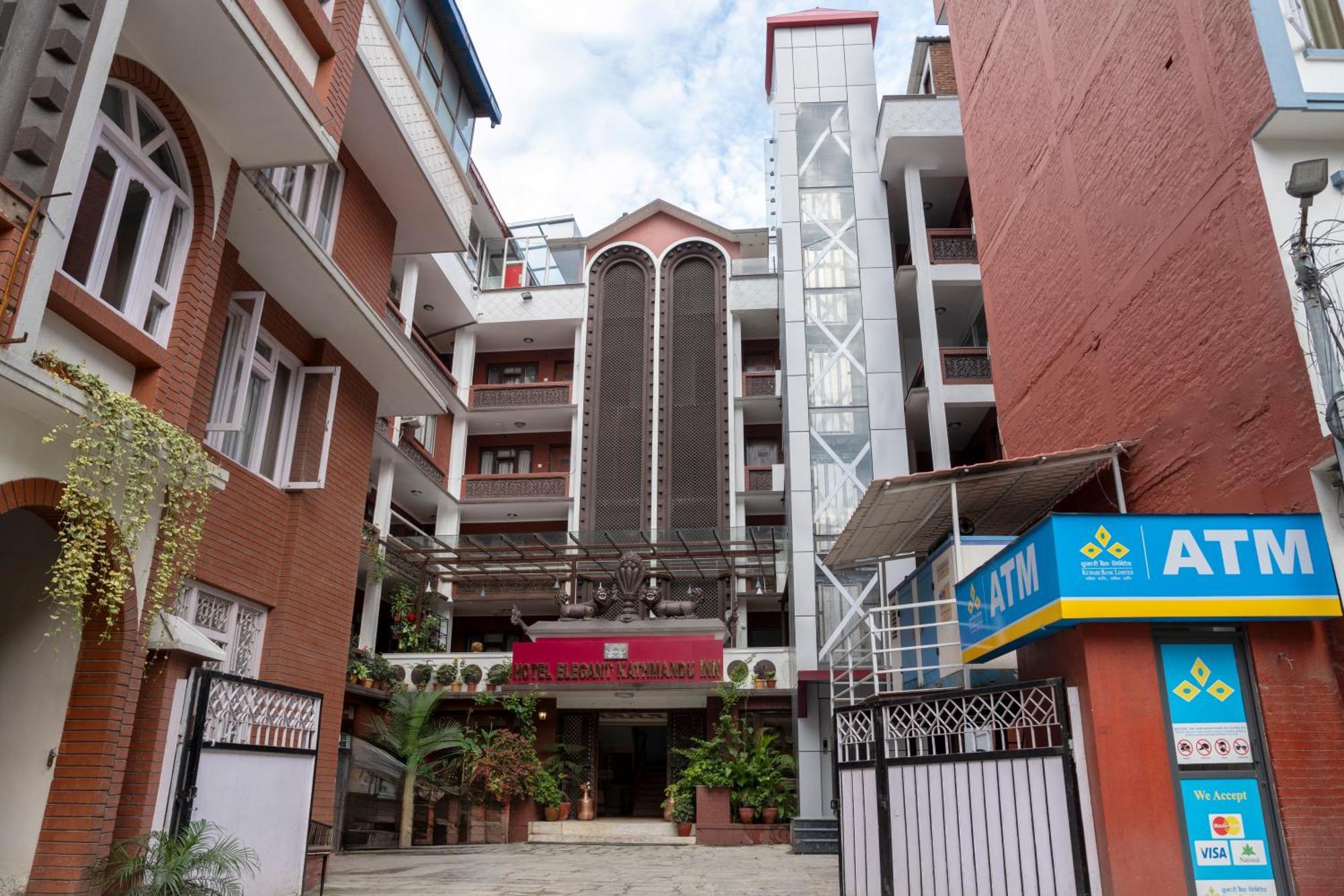 Hotel Elegant Kathmandu Inn Exteriör bild